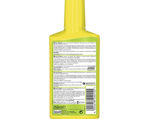 Tetra PlantaPro Flüssigdünger, 250ml Flasche