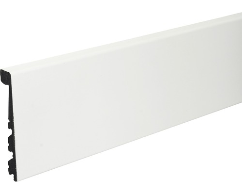 Plinthe KU123C PVC blanc 92x24x2400 mm