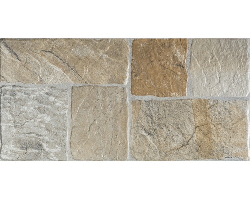 Motif de carreaux aspect pierre