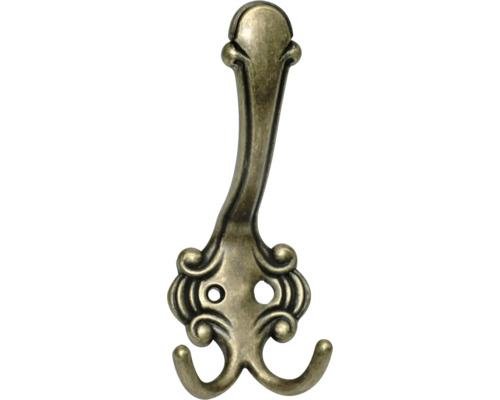 Garderobenhaken 150x60x70 mm Metall brüniert, 1 Haken Garderobenhaken 150x60x70 mm Metall brüniert, 1 Haken