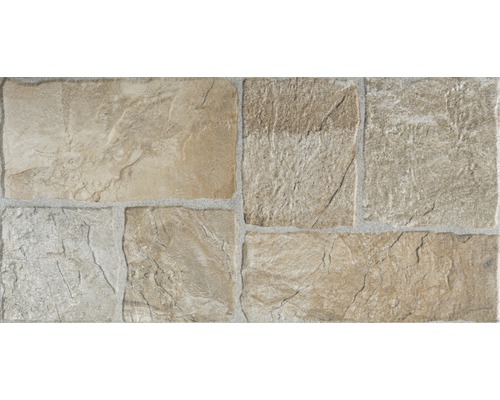 Carreau en céramique aspect pierre pour mur et sol