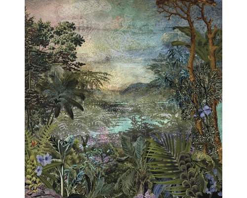 Papier peint panoramique intissé HX5-044 Cours Fluvial 5 pces 250 x 280 cm
