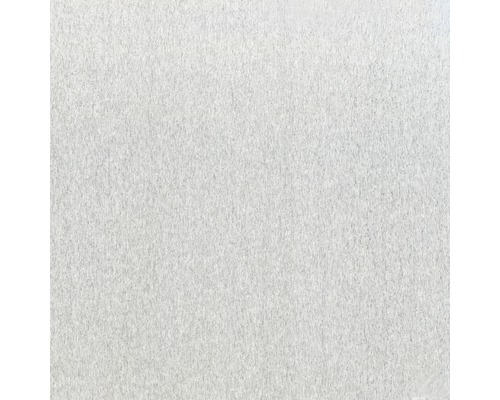 Plaque de tôle lisse aluminium brossé 250x500x0,5 mm Vue détaillée d''une surface d''enduit blanche