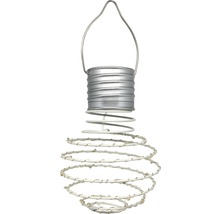 Lampe suspendue décorative avec un design en spirale