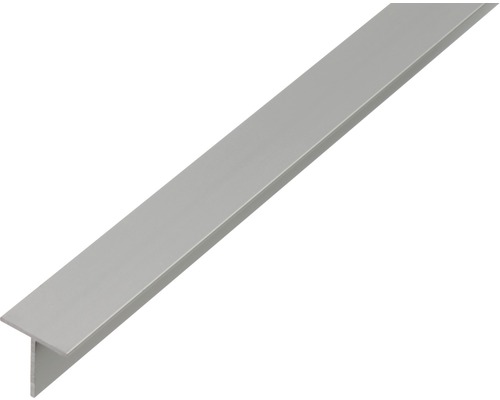 Profilé en T Aluminium argent 35 x 35 x 3 mm x 3 mm , 2 m