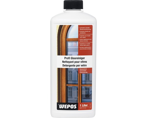 Nettoyant pour vitres professionnel Wepos 1 L