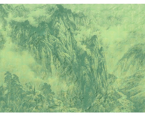 Papier peint panoramique intissé HX8-013 Montagnes 8 pces 400 x 280 cm