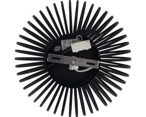 Plafonnier avec lamelles et dispositif de montage