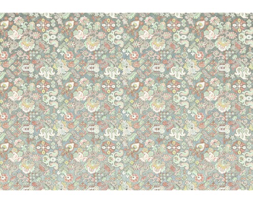 Papier peint panoramique intissé HX8-058 Fleurs d'Océan 8 pces 400 x 280 cm Papier peint à motifs avec ornements floraux