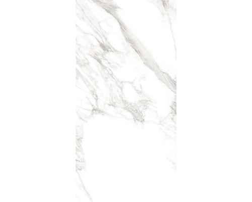 Bodenfliese Torano bianco poliert 60x120 cm