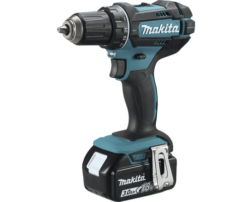 Makita Perceuse-visseuse sans fil 18 V DDF482RFJ avec 2 batteries 3,0 Ah chargeur et MAKPAC