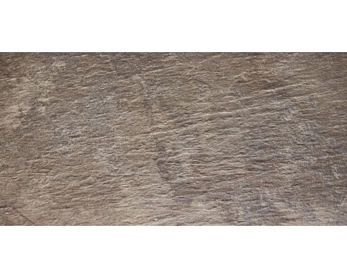 Carrelage sol et mur ardoise taupe 30.5x60.5 cm R11