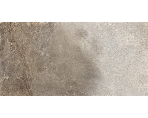 Wand- und Bodenfliese Schiefer taupe 60x120 cm lappato
