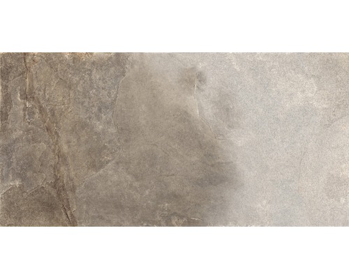 Carrelage sol et mur ardoise taupe 60x120 cm lappato Motif de carreaux aspect pierre