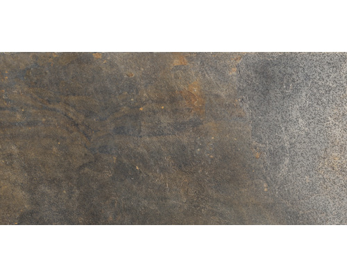Wand- und Bodenfliese Schiefer multicolor 30x60 cm lappato Fliese aus Schiefer