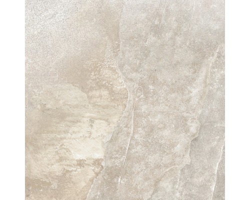 Carrelage sol et mur ardoise beige 60x60 cm lappato