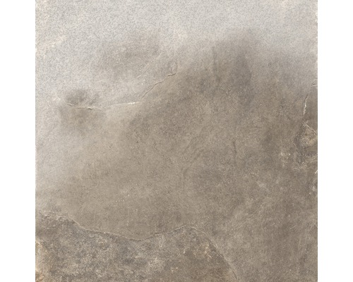 Wand- und Bodenfliese Schiefer taupe 60x60 cm lappato Fliese aus Steinzeug