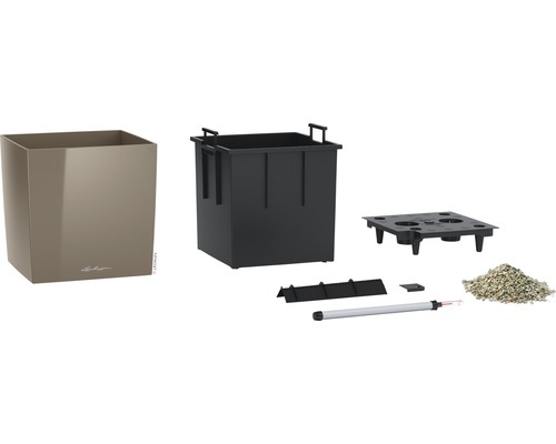 Pot de fleurs avec système d''irrigation et accessoires