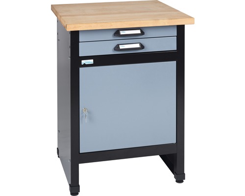 Küpper Beistelltisch Hammerschlag-Silber 600 mm 2 Schubladen, 1 Tür Küpper Beistelltisch Hammerschlag-Silber 600 mm 2 Schubladen, 1 Tür