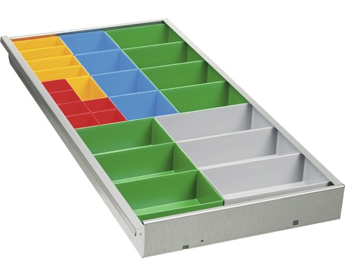 Küpper Universal Schubladenunterteilungs-Set mit 25 Boxen