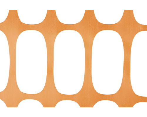 Mamutec Clôture PVC orange 1 x 50 m