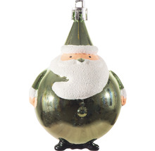 Weihnachtsbaumanhänger Weihnachtsmann Form