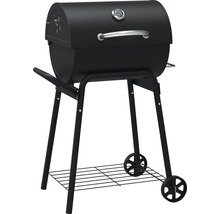 Barbecue au charbon de bois Tenneker® TC-Drum II 71,7 x 56,5 x 107, 9 cm anthracite