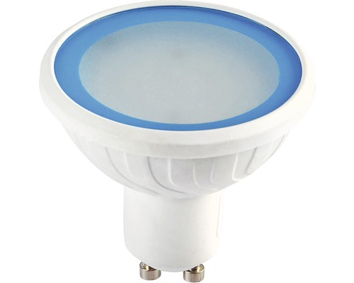 LED Reflektorlampe GU10 MR20 36 2W blau