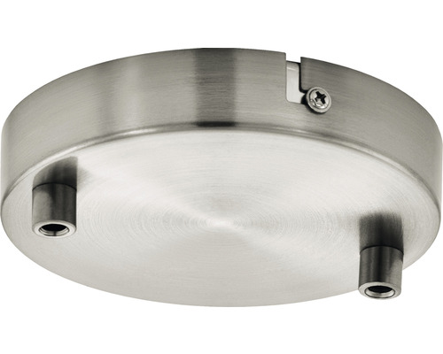 Fixation de plafond métallique pour lampes