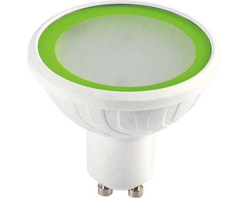 LED Lampe à réflecteur GU10 MR20 2W vert