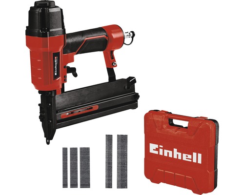 Einhell Druckluftnagler mit Transportkoffer und Klammern