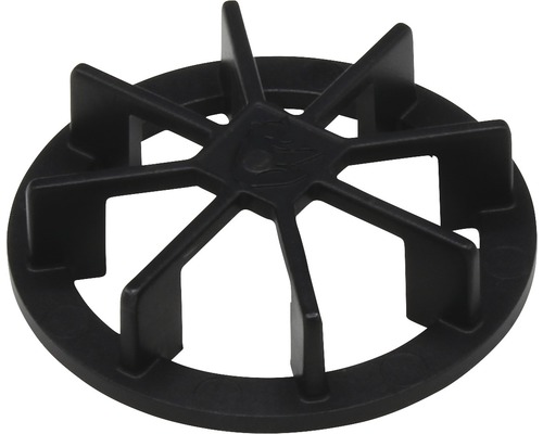 Modérateur de débit universel pour montage sur conduite de chasse d'eau noir Entretoise en plastique