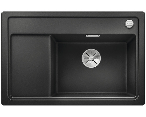 Blanco ZENAR XL 6 S Compact Spüle BxT 780x510 mm Silgranit anthrazit 523774 Spülbecken aus Granit mit Abtropffläche