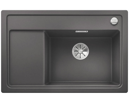 Blanco ZENAR XL 6 S Compact Spüle BxT 780x510 mm Silgranit felsgrau 523775 Spülbecken aus Stein mit Abtropffläche