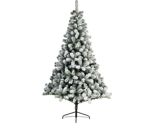 Künstlich verschneiter Weihnachtsbaum H 215 cm