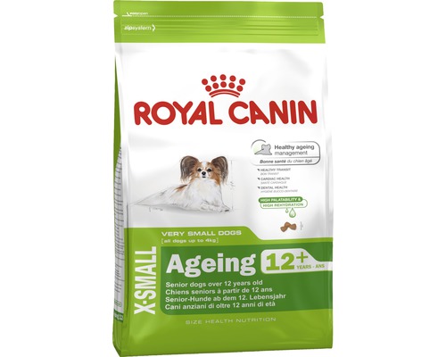 Hundefutter trocken Royal Canin X-Small Ageing +12, 1,5 kg