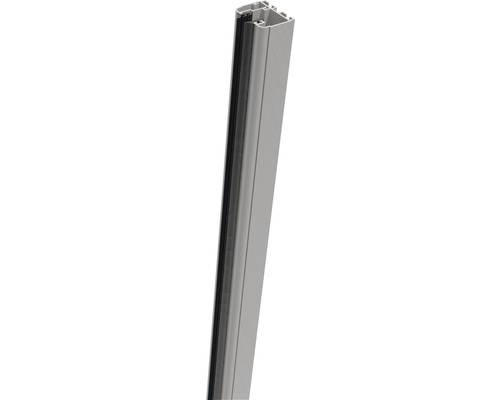 Rail de serrage GroJa Belfort gauche 180 x 4 x 3,5 cm gris argent