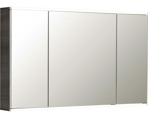 Armoire de toilette pelipal Sunline 108 120x73.2x17 cm moka graphite