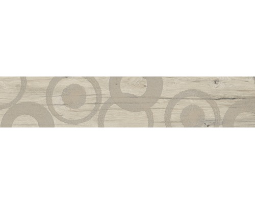 Carrelage décoratif Aretino Infinity greige 24x120 cm