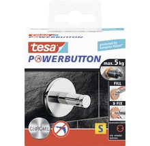 tesa® Powerbutton Haken Universal Small chrom-thumb-1