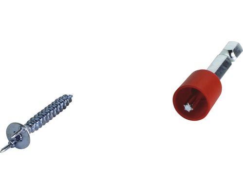 Vis à panneaux de particules avec embout