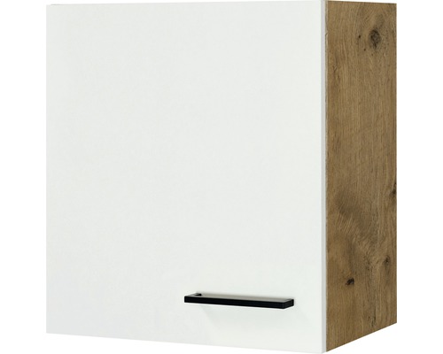 Hängeschrank Flex Well Vintea BxHxT 50x54.8x32 cm Frontfarbe magnolienweiss - Korpusfarbe lancelot oak Hängeschrank Flex Well Vintea BxHxT 50x54.8x32 cm Frontfarbe magnolienweiss - Korpusfarbe lancelot oak