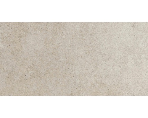 Wand- und Bodenfliese Sandstein beige 30x60 cm Nahaufnahme einer Bodenfliese mit matter Oberfläche