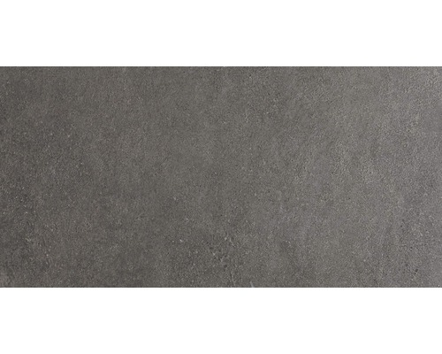 Carrelage sol et mur grès noir 30x60 cm