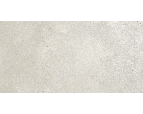 Carrelage sol et mur grès blanc 30x60 cm