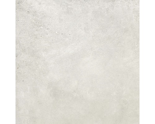 Wand- und Bodenfliese Sandstein weiss 80x80 cm Helle, quadratische Bodenfliese mit matter Oberfläche