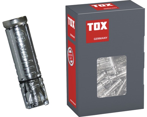 Cheville pour charges lourdes TOX et emballage du produit