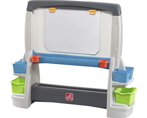 Chevalet d''enfant avec porte-papier et compartiments de rangement