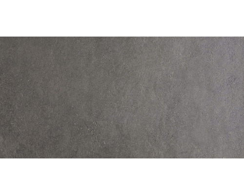 Wand- und Bodenfliese Sandstein schwarz 40x80 cm