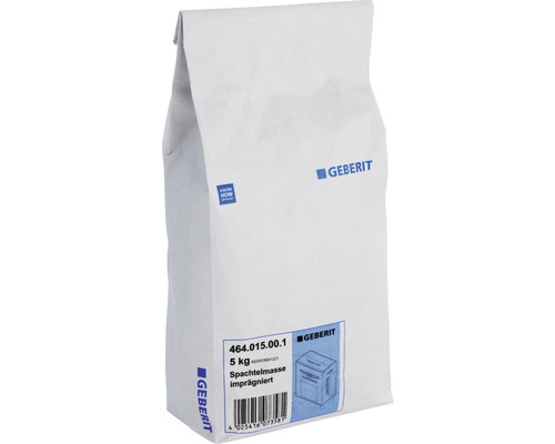 GIS Spachtelmasse für Paneel 5 kg 464.015.00.1 Geberit Spachtelmasse, 5 kg Packung